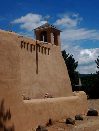 County Adobe Churchの写真素材