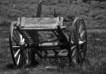 Bodie Broken Cart 1の写真素材