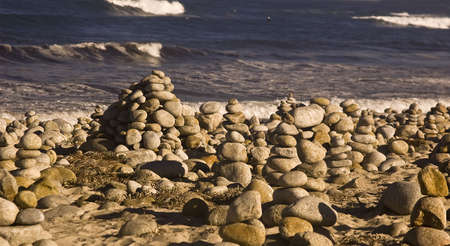 Beach Rock Pile