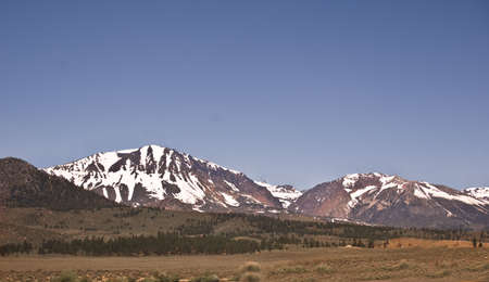Eastern Sierra Nevada Viewの写真素材