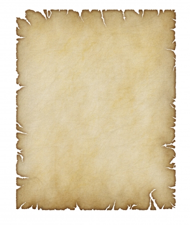 Illustration of old and crumbling parchment の写真素材