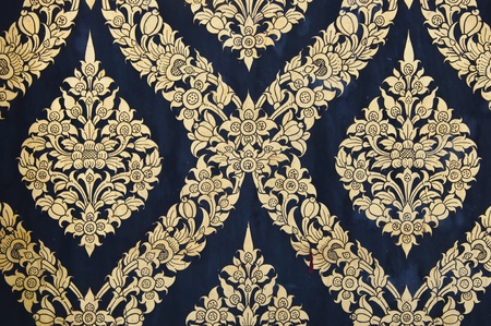 Thai art wall patternの写真素材