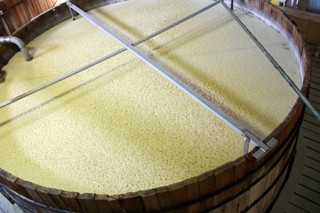 Bourbon, beer or whiskey fermenting