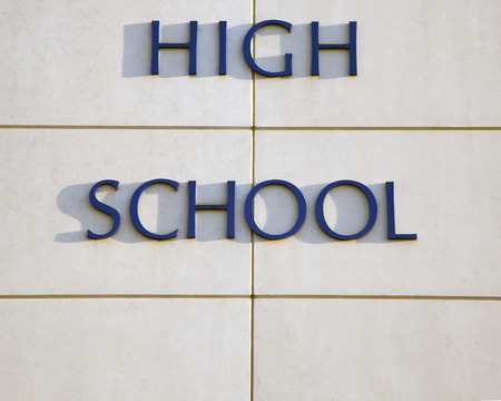 Generic high school sign