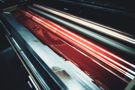 printing machinesの写真素材