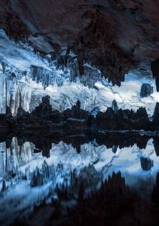 Reed flute caveの写真素材