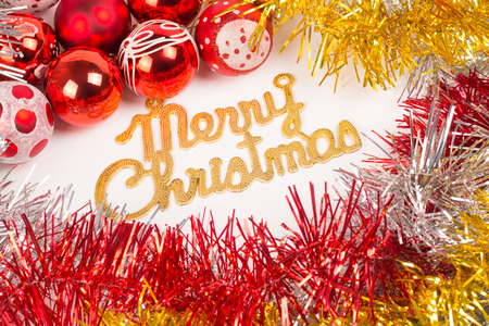 Christmas objectの写真素材
