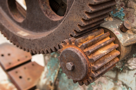 Old machineの写真素材