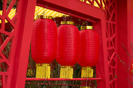 Chinese lanternの写真素材