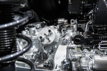 Part of car's engine