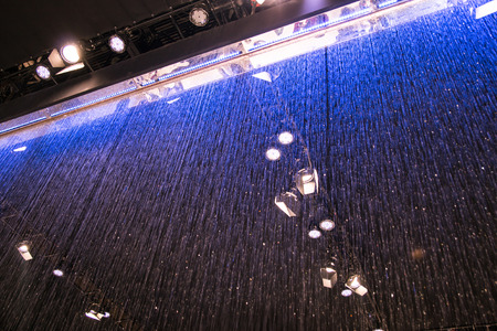 Water curtain systemの写真素材
