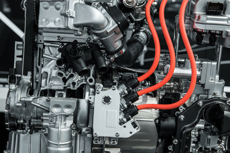 Part of car's engine