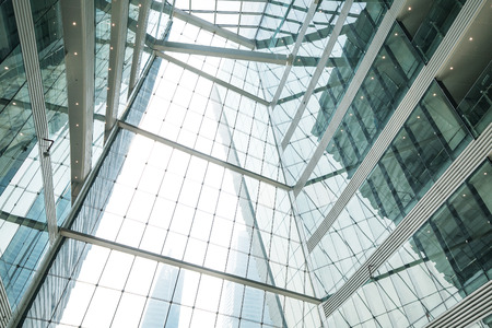 Guangzhou China  April 162015: Guangzhou library is a modern building in guangzhou china.