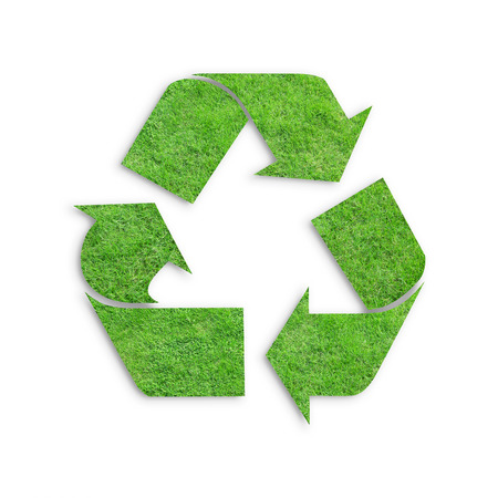 recycle logo conceptの写真素材