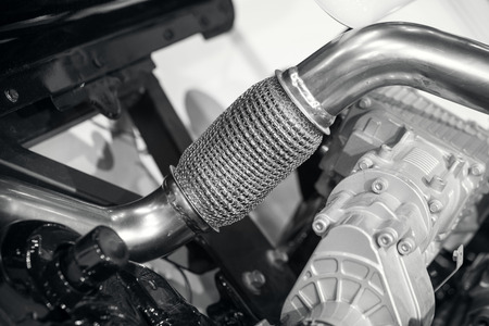 Car's pipeの写真素材