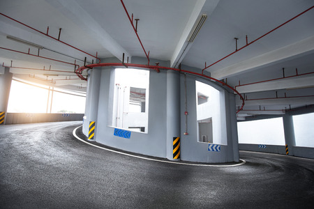 Parking roadのeditorial素材