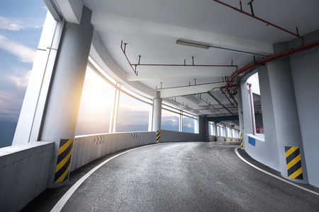Parking roadのeditorial素材