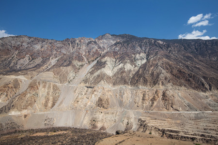 drought canyonの写真素材