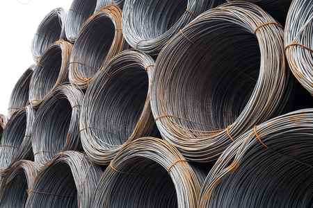 Steel wiresの写真素材