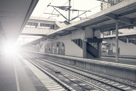 Railway Platformのeditorial素材
