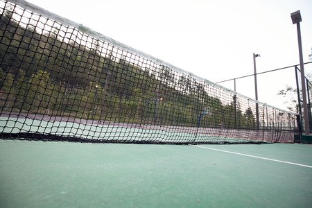 tennis courtの写真素材