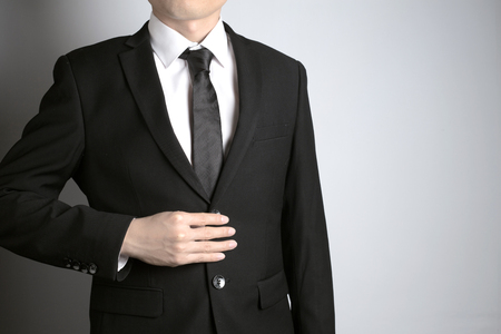 Man with suitの写真素材