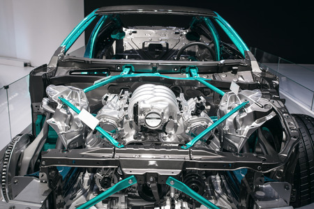 Part of the car's body