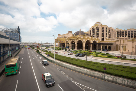 macao,china - Apr,13,2018:fisherman's wharf is the famous place in macao china,a lot of peoples come...