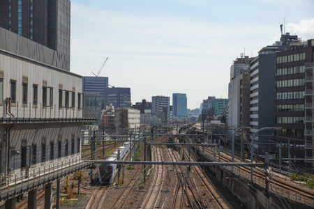 tokyo,japan - oct,10,2018:shinjuku railway station in tokyo japan.のeditorial素材