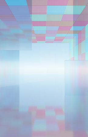 3D rendering colorful abstract backgroundの写真素材
