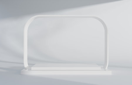 3D rendering simple product backgroundの写真素材