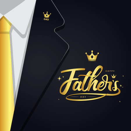Father's day vector concept illustrationのイラスト素材