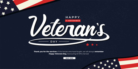 Veterans day vector concept illustrationのイラスト素材