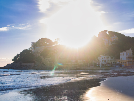 beach in peguera town