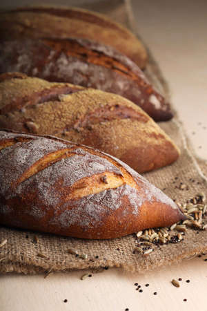 Baguette artisan bread with sourdough