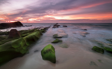 Sunset landscapeの写真素材