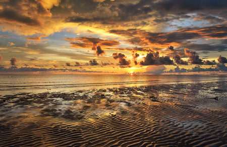 Sunset landscapeの写真素材