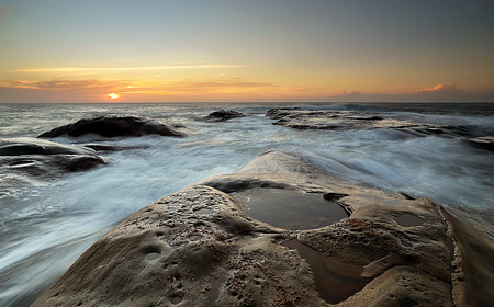 Sunset landscapeの写真素材
