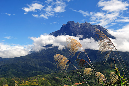 Mount Kinabalu Sabahの写真素材
