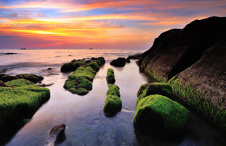 sunsetの写真素材