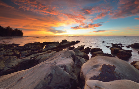 sunsetの写真素材