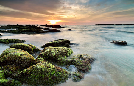 sunsetの写真素材