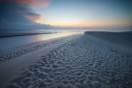 Dramatic seascape from Morimbou Beach, Kudat, Sabah, Borneoの写真素材
