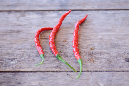 Close up of red hot chili peppersの写真素材
