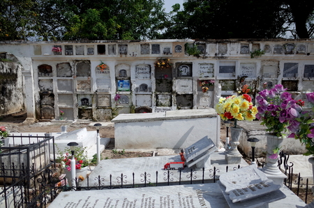 Mompox Cemetery, Colombiaのeditorial素材