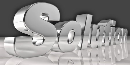 SOLUTIONの写真素材