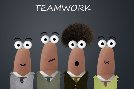 Teamworkの写真素材