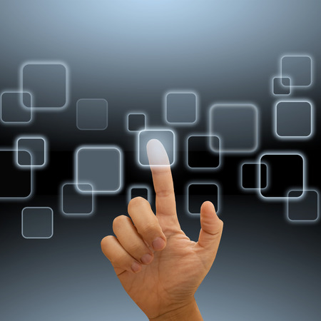 Touch interactive screen