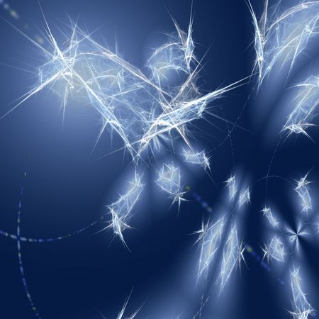 Spiky glareの写真素材
