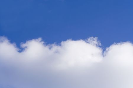 Sky. Half clouds, half sky.